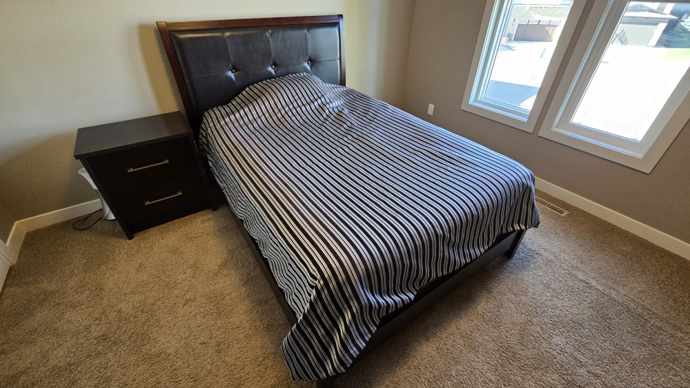 Double Bed Frame with Nightstand - photo 2