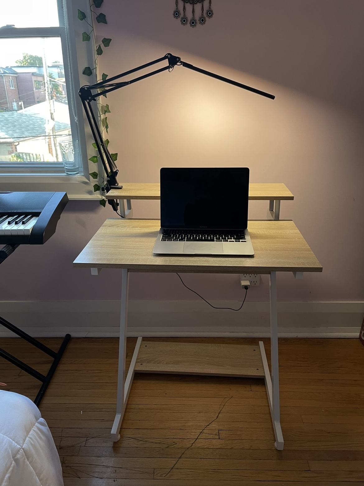 Computer Desk with Shelf