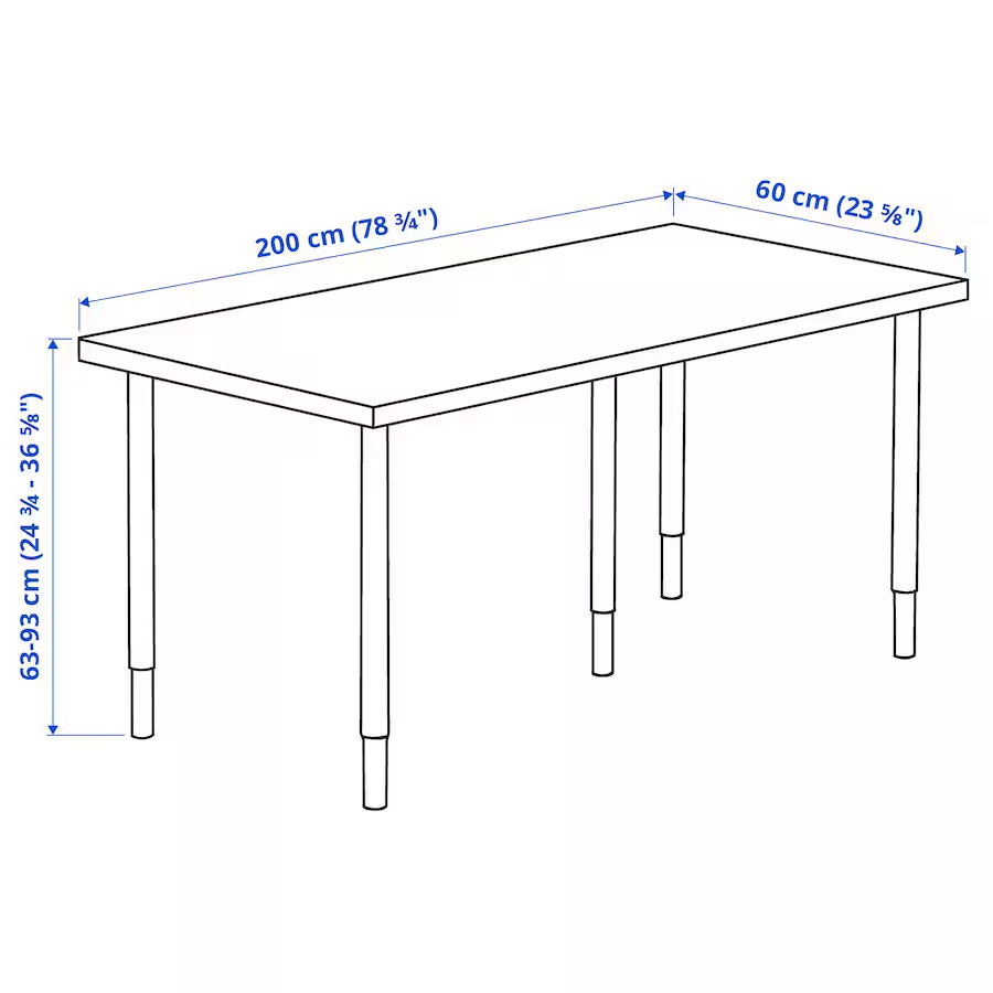 IKEA LAGKAPTAN/OLOV Desk - photo 4