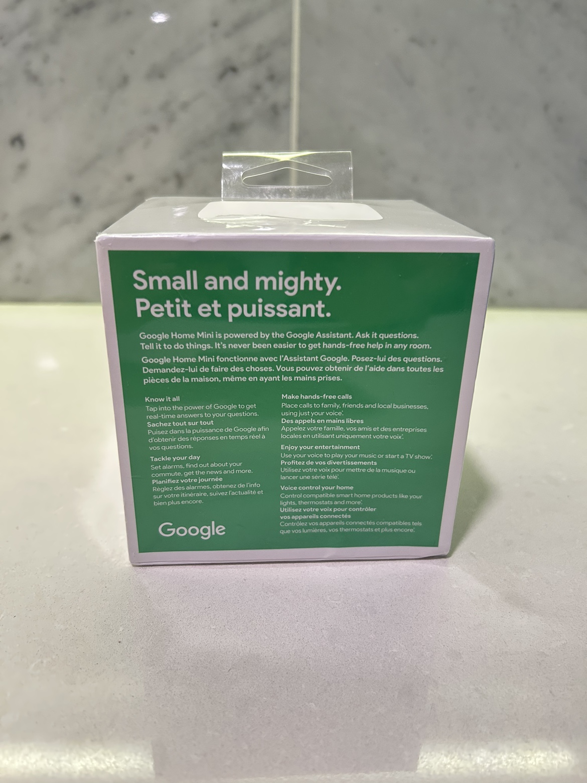 Brand new: Google Home Mini(1st gen) - photo 2