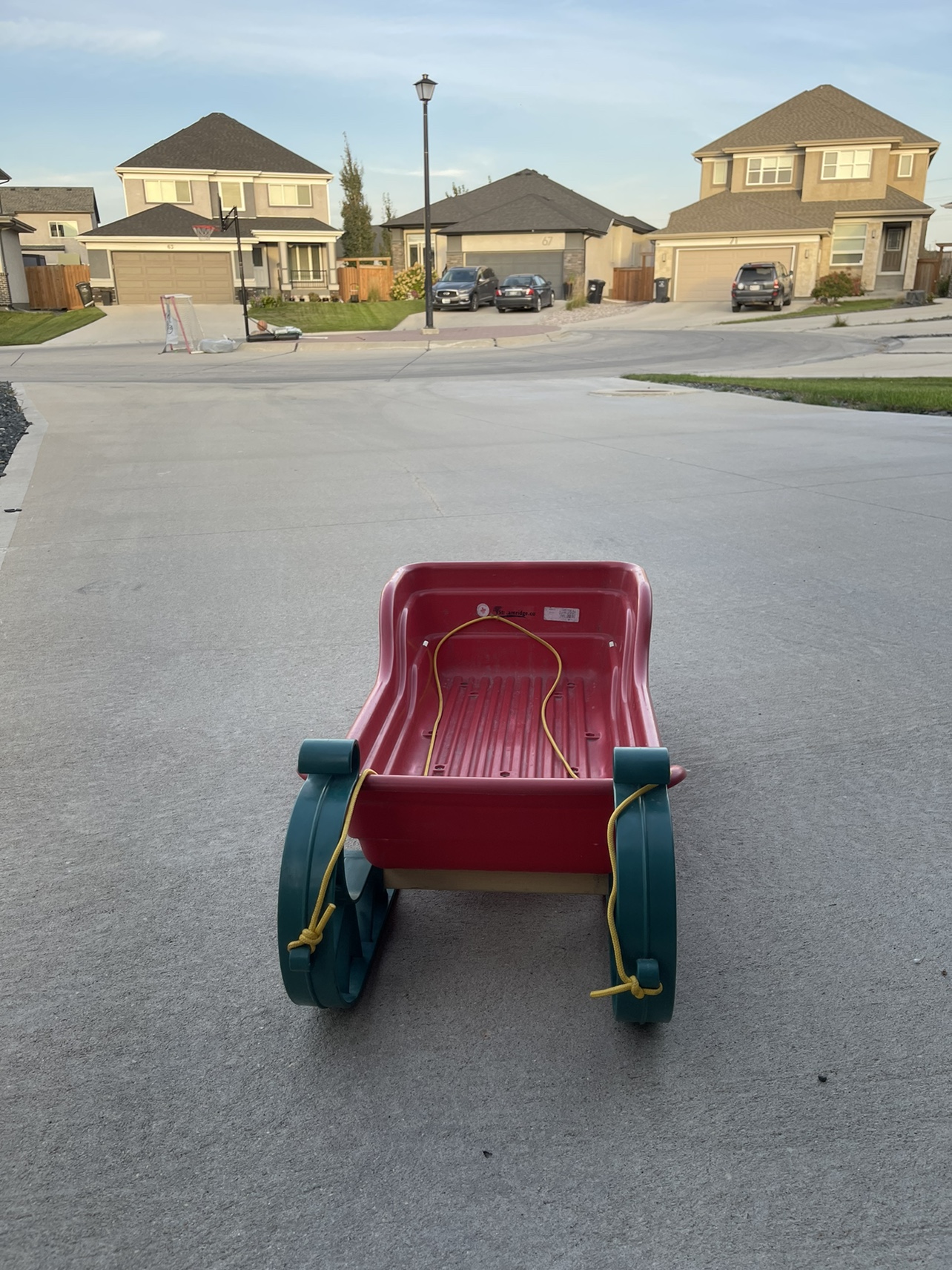 Red and Green Sled - photo 3