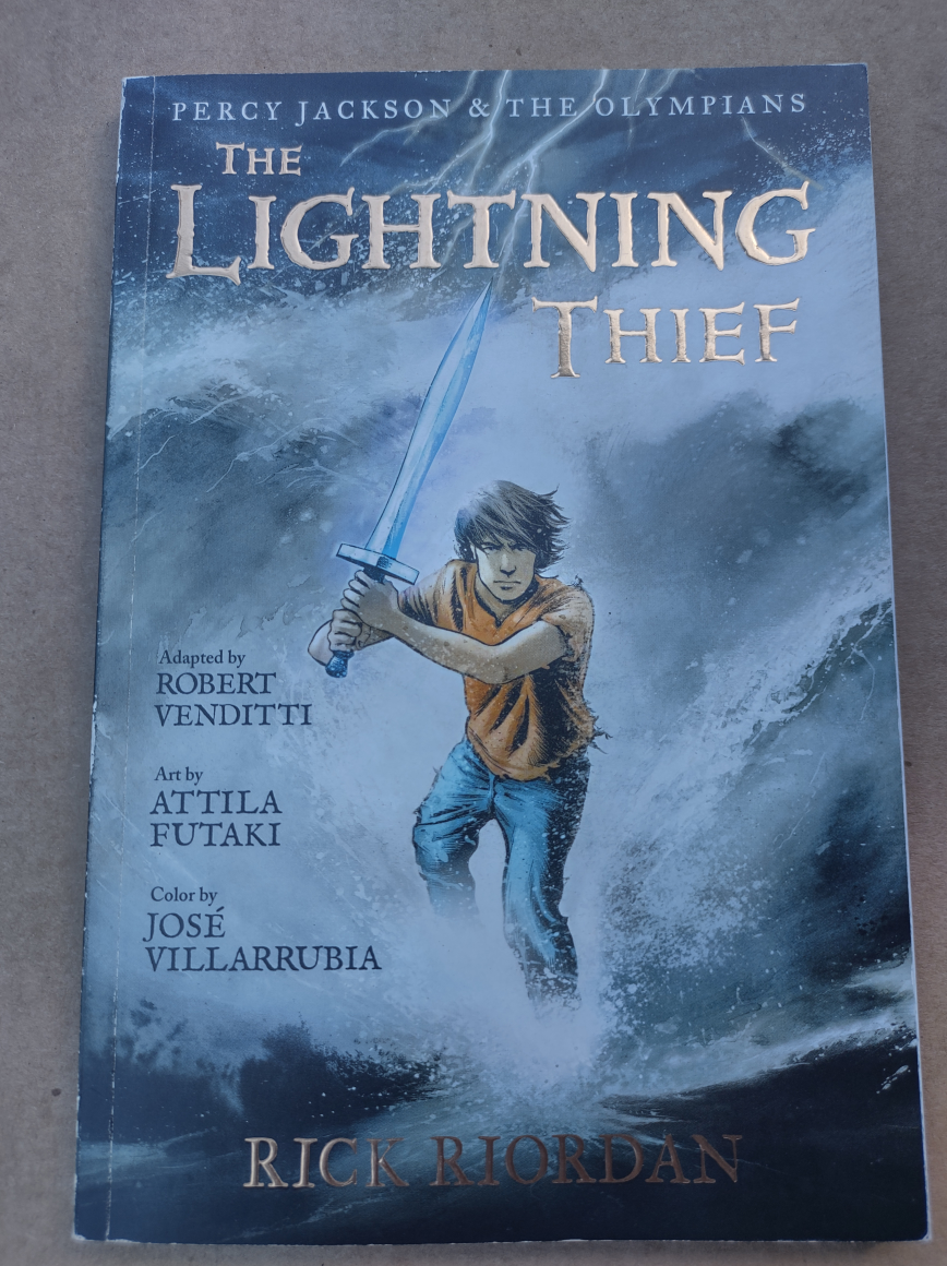 The Lightning Thief Graphic Novel #freecycle