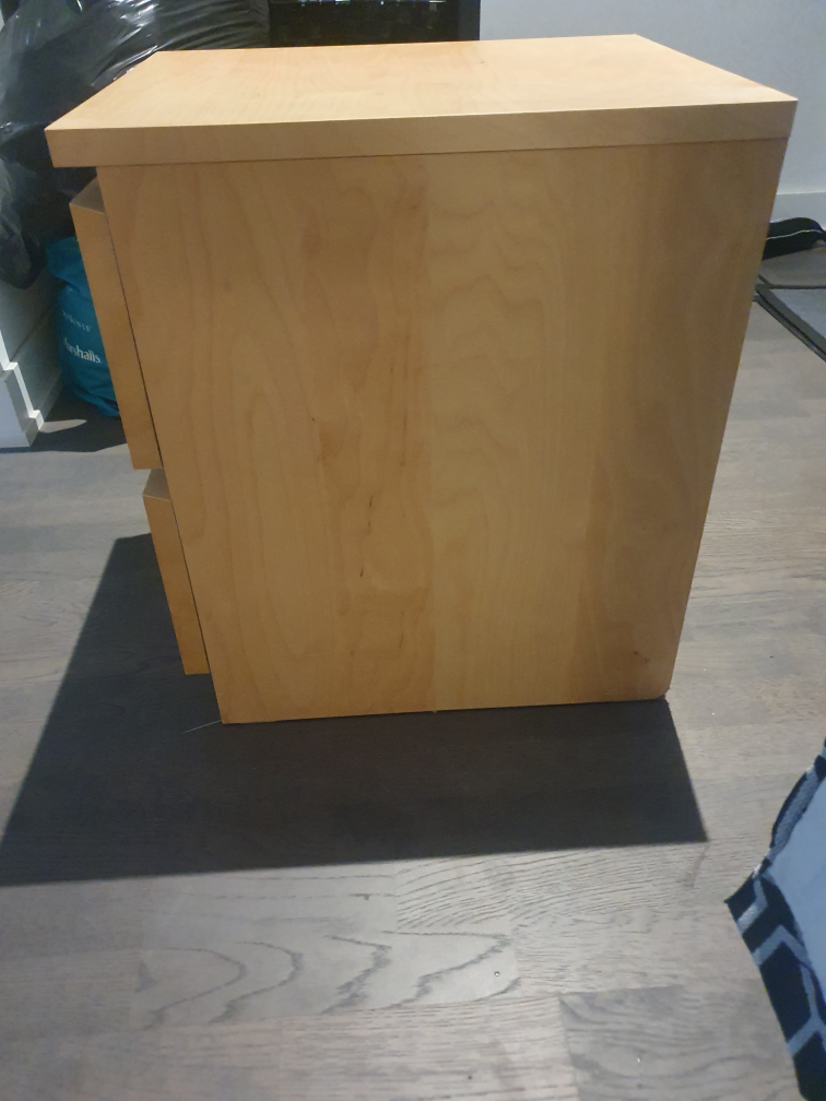 Two Drawer Nightstand