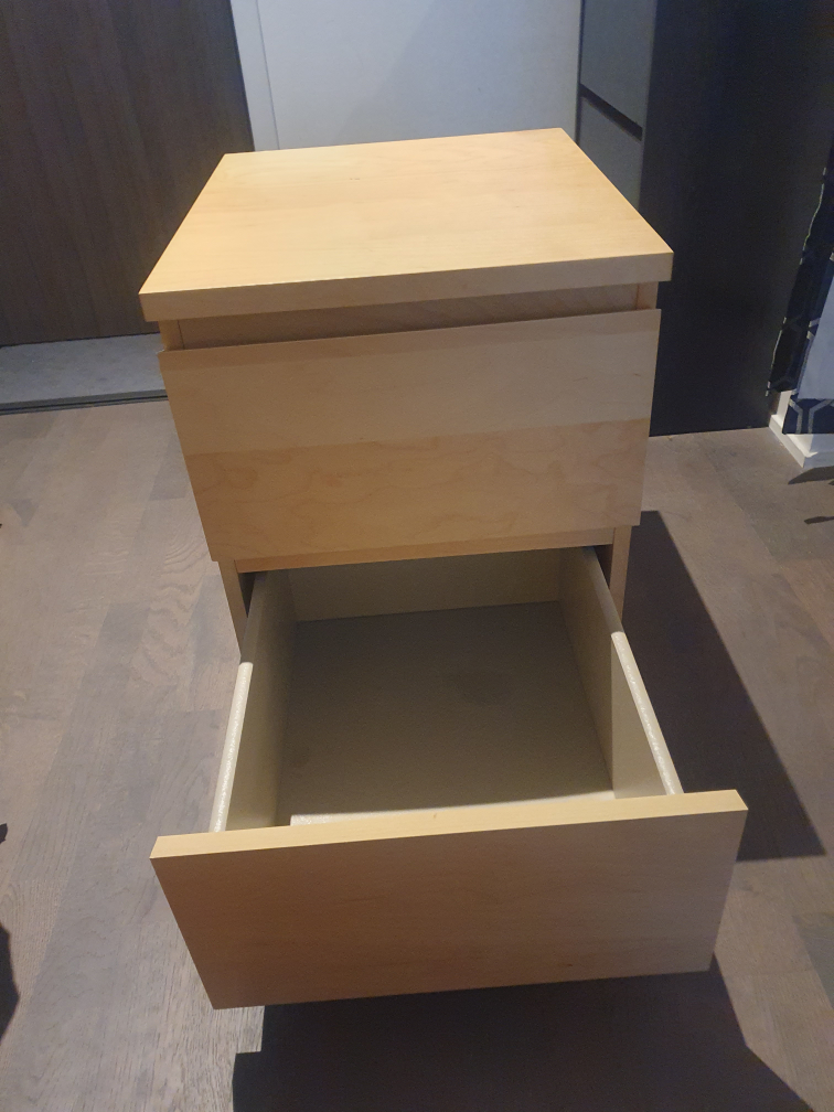 Two Drawer Nightstand - photo 2