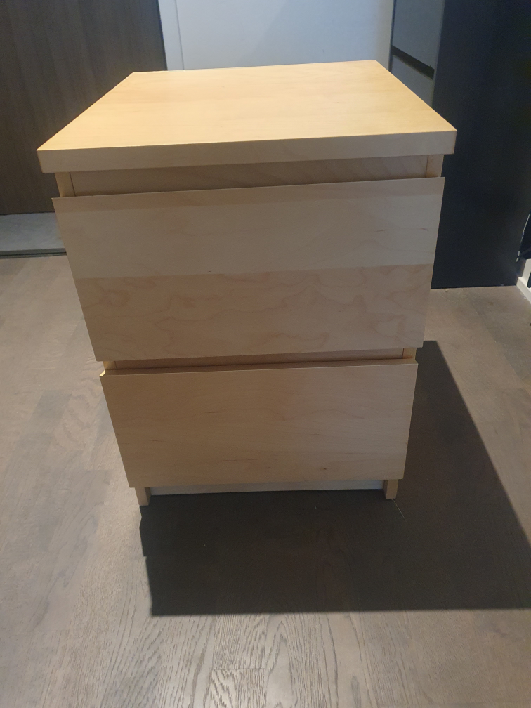 Two Drawer Nightstand - photo 4
