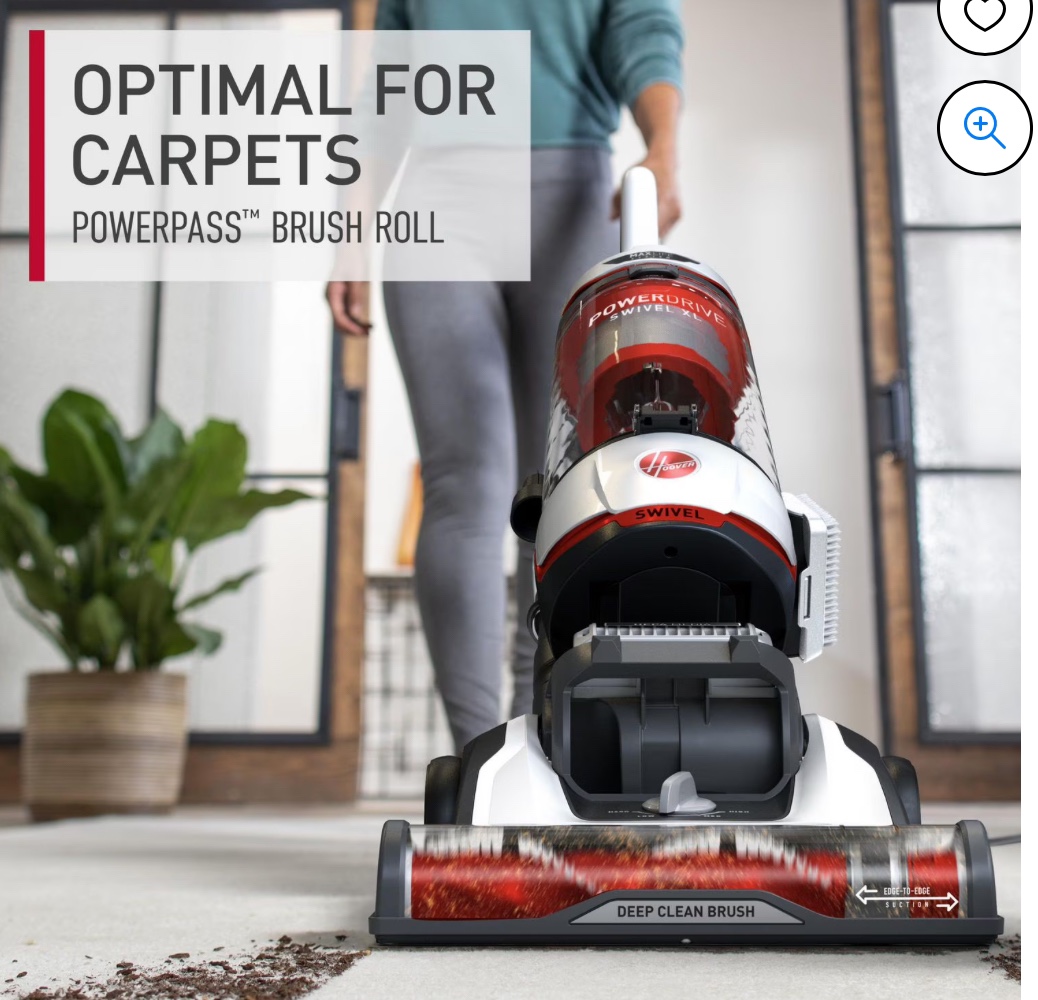 Hoover Power Drive Swivel XL Vacuum - photo 2