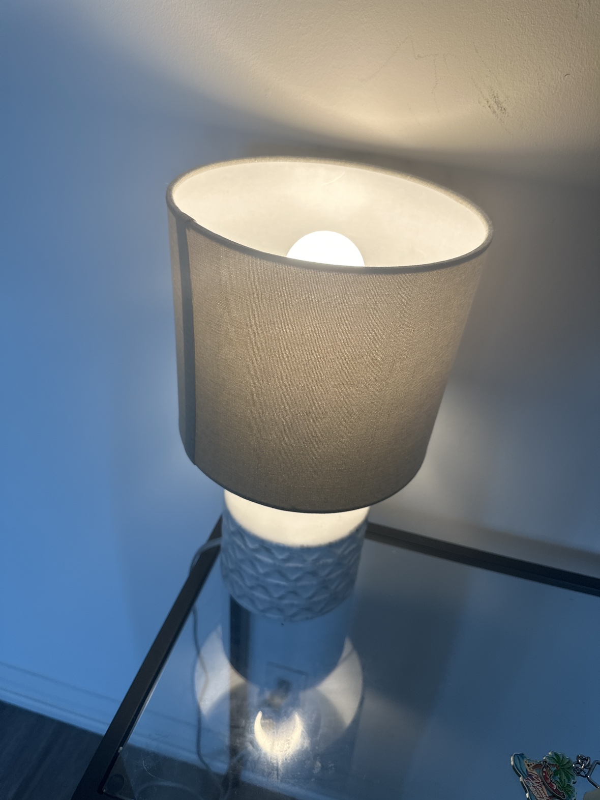 White Table Lamp