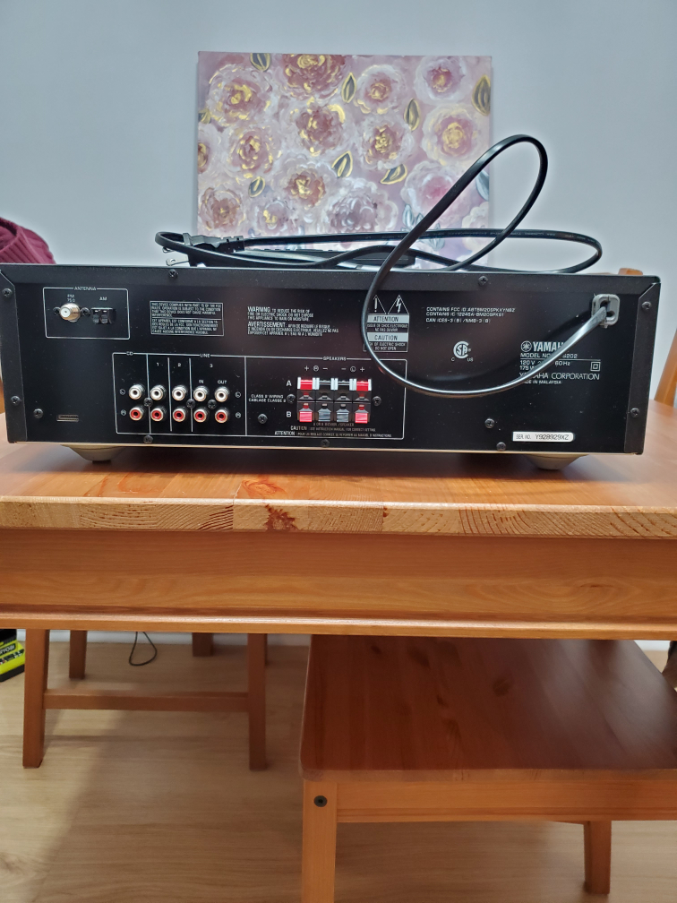Yamaha R-S202 Stereo Receiver - photo 3