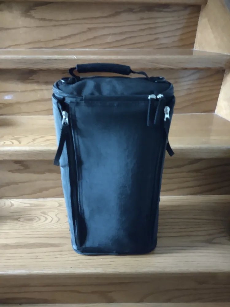 Black Insulated Bottle Bag image indicator(2)