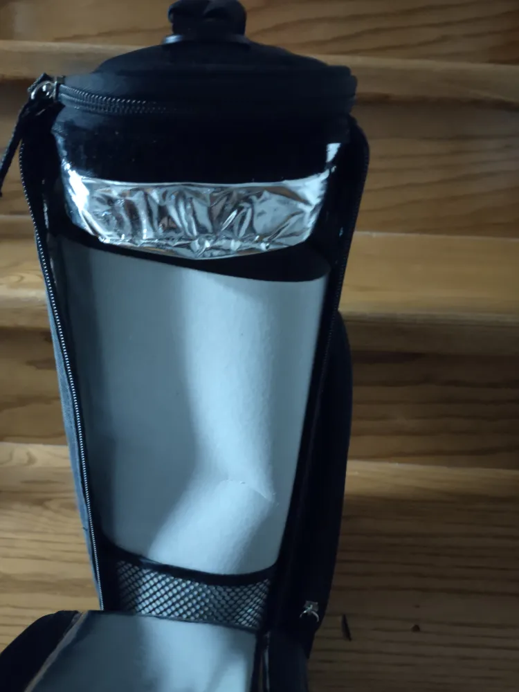 Black Insulated Bottle Bag image indicator(4)