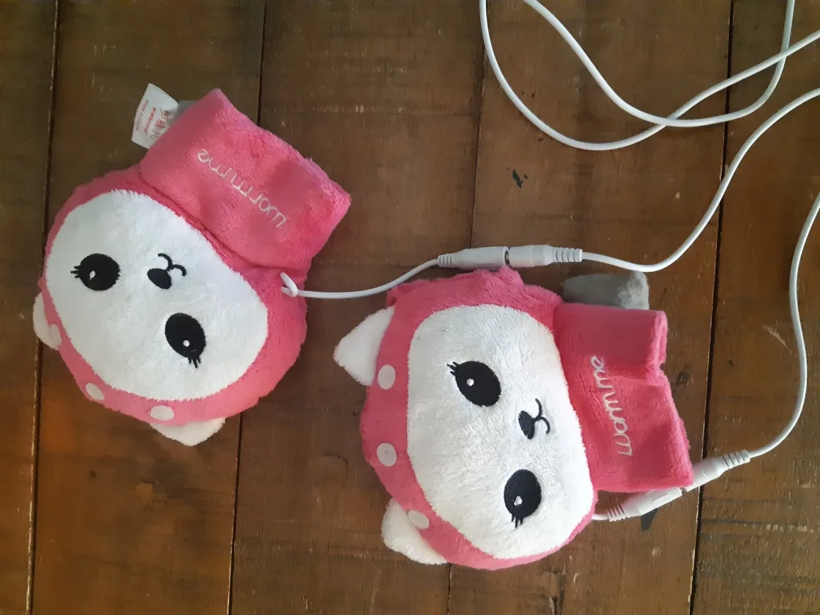 cute cat USB hand warmers image indicator(7)
