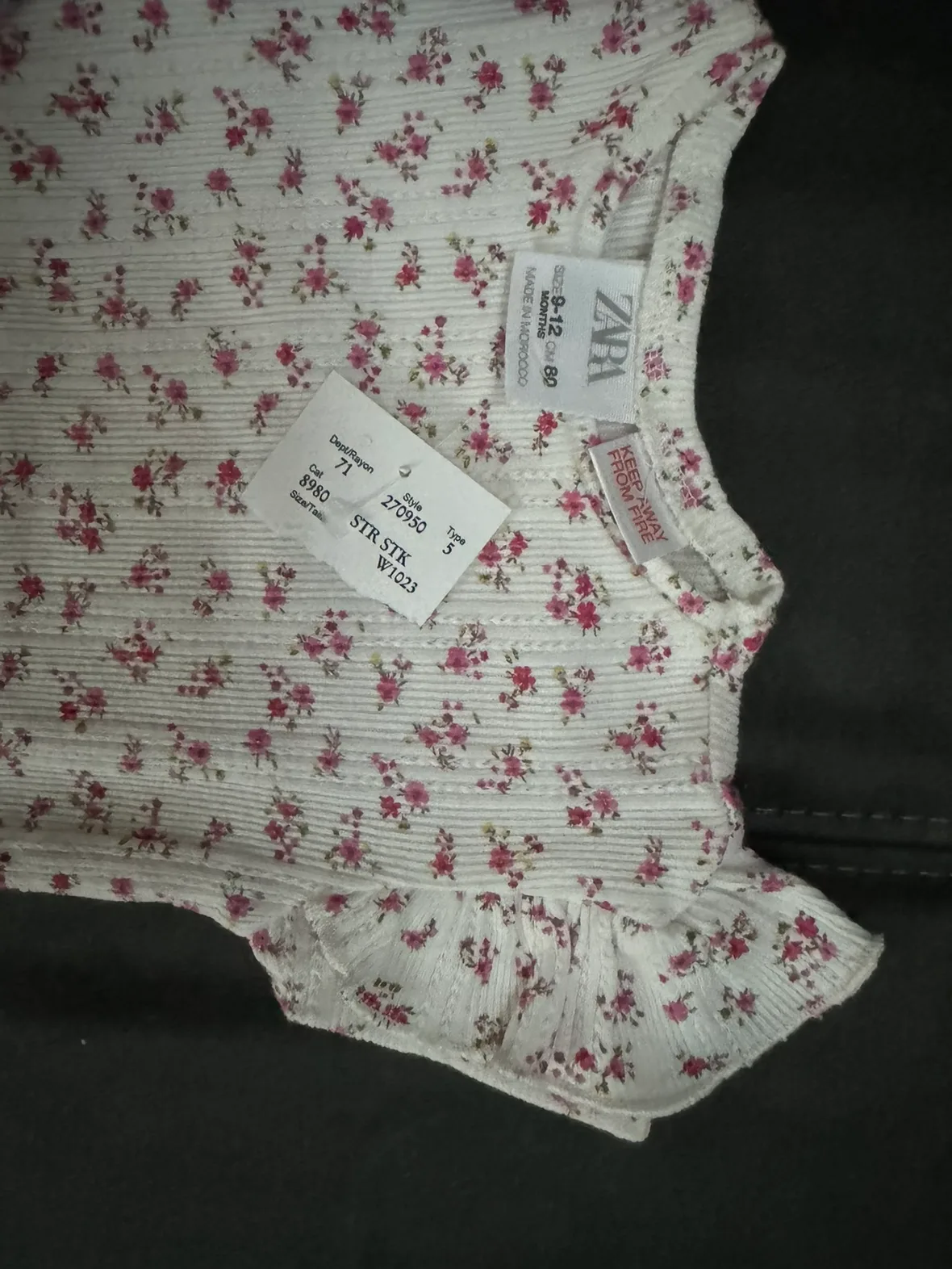 Zara Girls Shirts Set of 2 12 Months NWT image indicator(3)