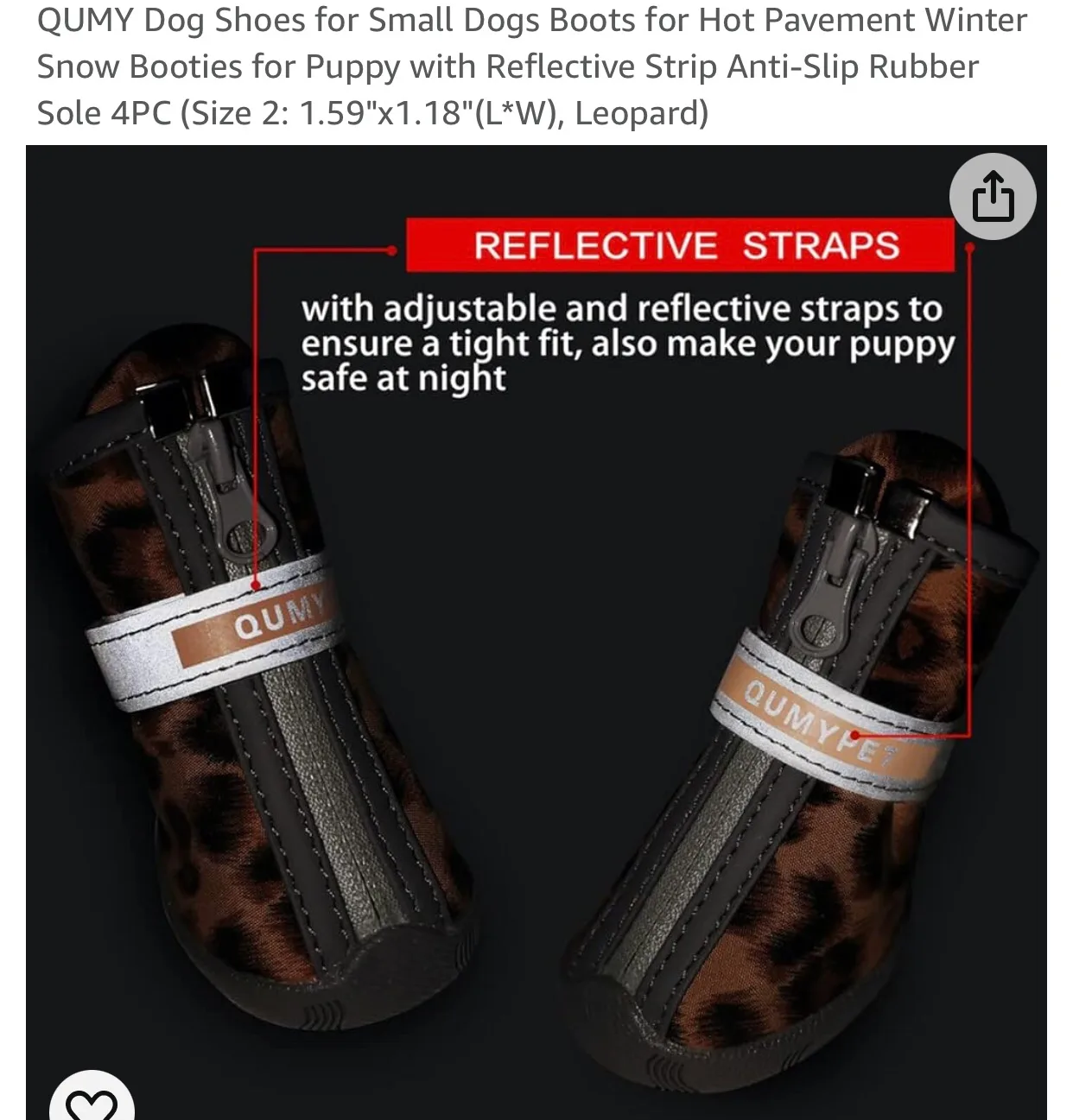Leopard Dog Hoodie, paw grips and Booties Set image indicator(7)