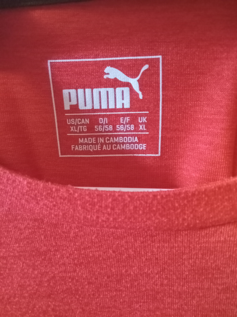 Puma Red T-Shirt - Size XL - photo 3