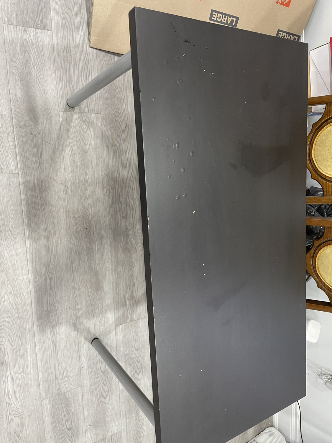 Ikea Dark Brown Table