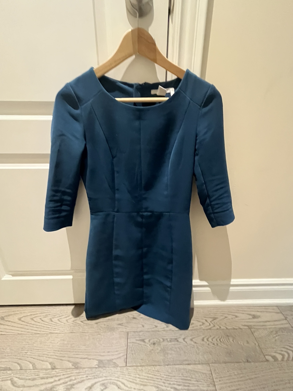 MOVING SALE H&M Teal Fitted Dress - photo 2
