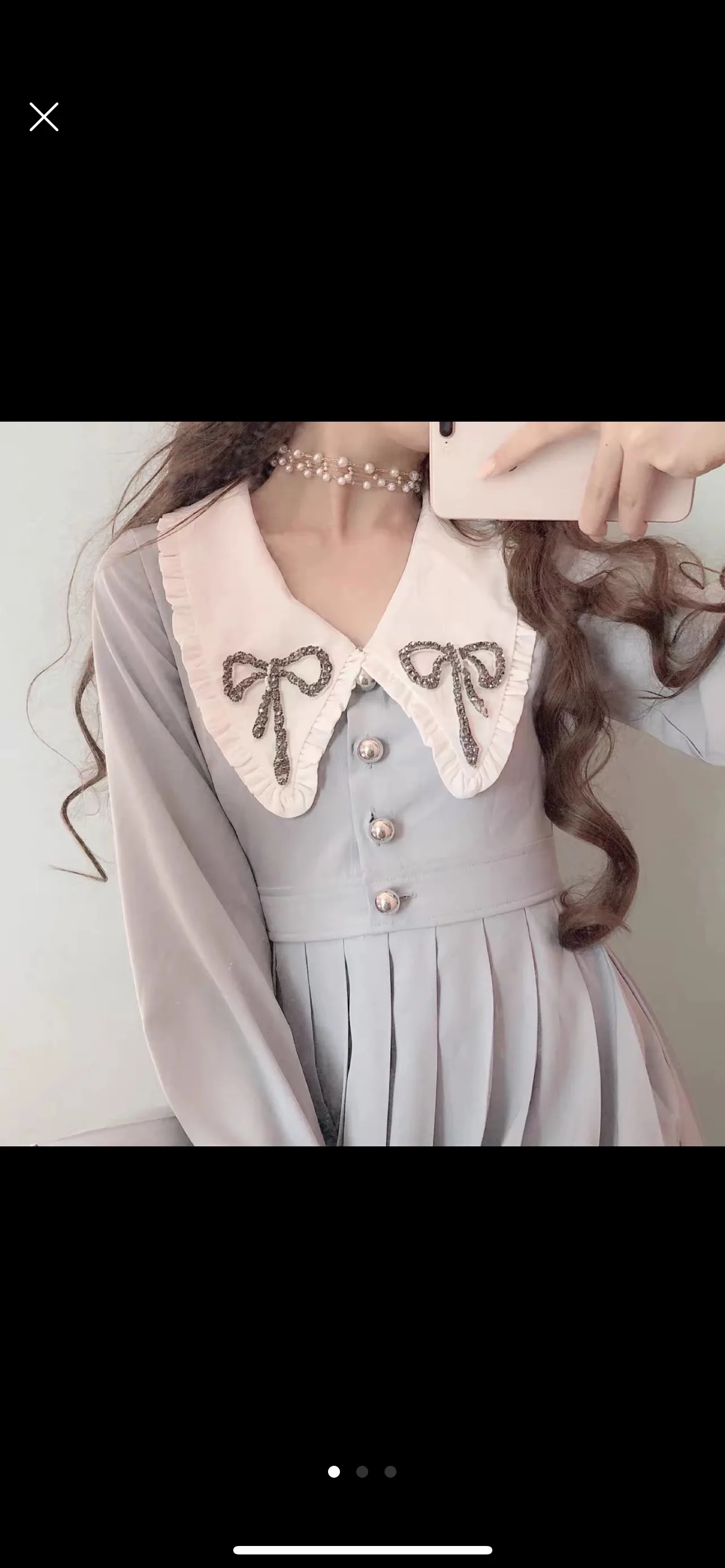 Cute Blue Dress image indicator(2)