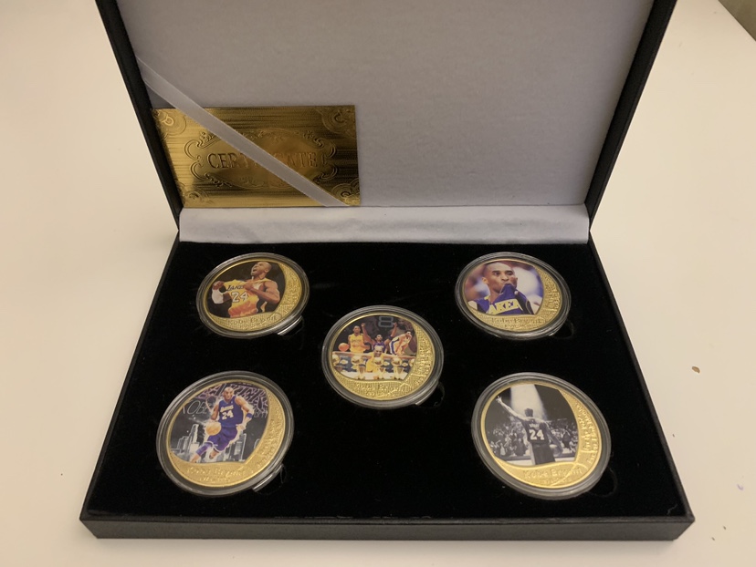 Kobe Bryant 24K Gold Coin Collection - photo 2