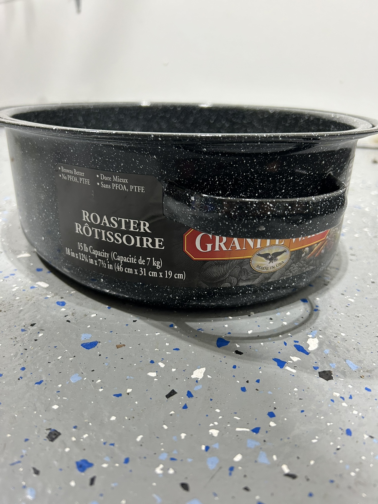 Granitware Roaster Rotisserie