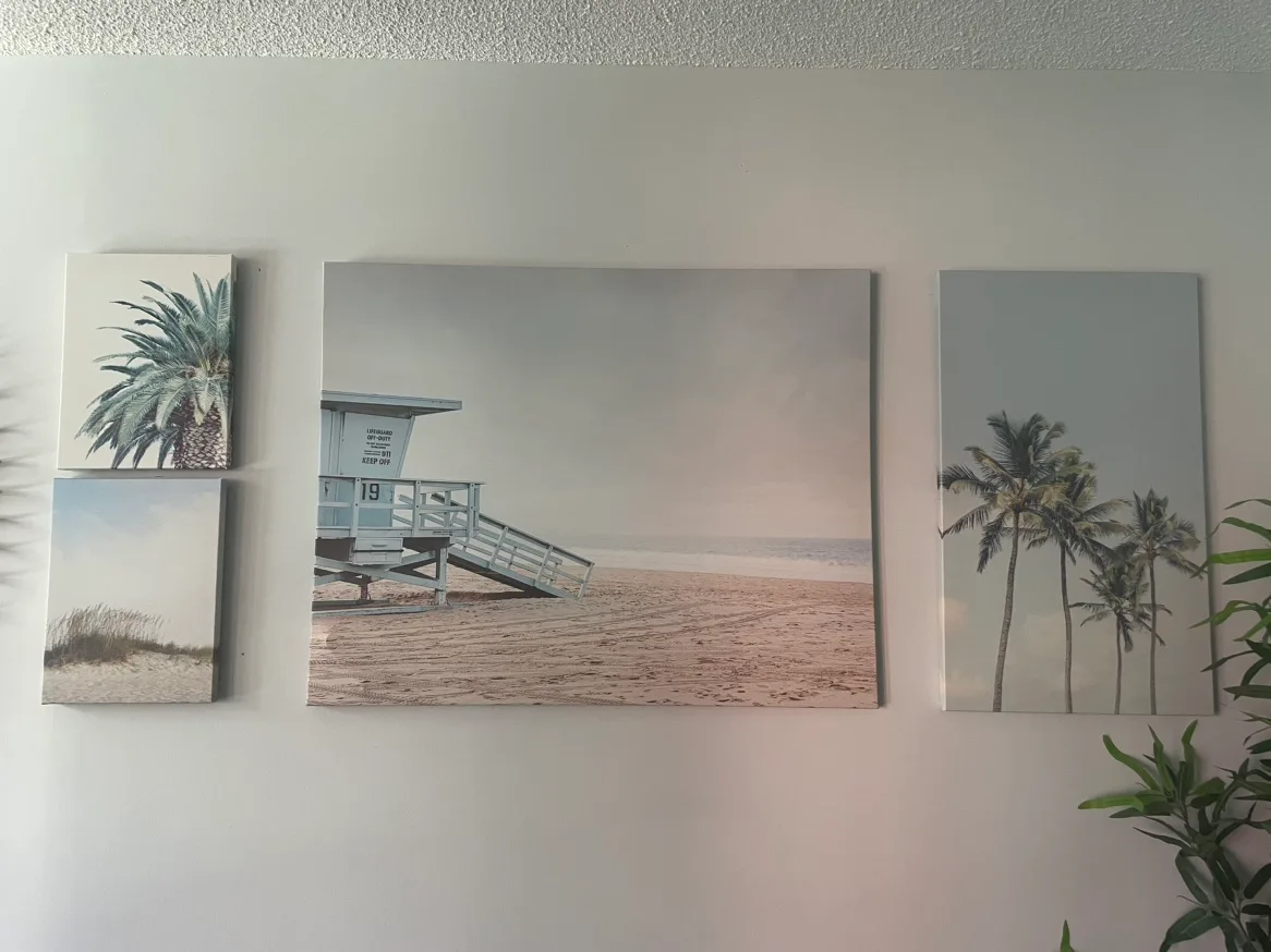 Beach Themed Canvas Wall Art thumbnail