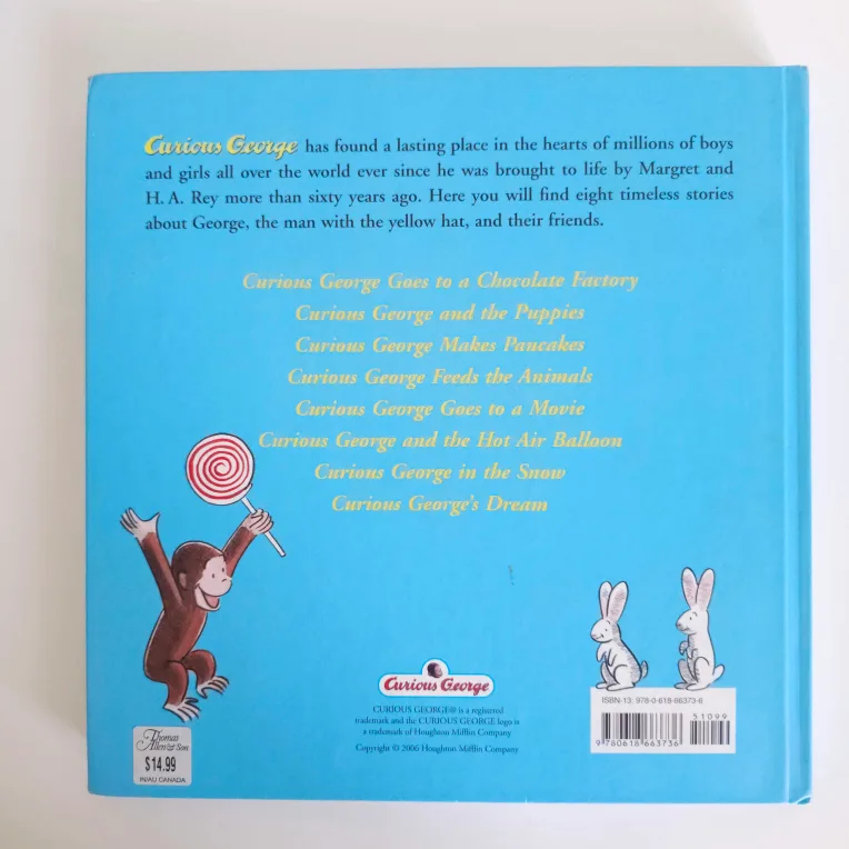Curious George! kids book. 16 stories image indicator(8)