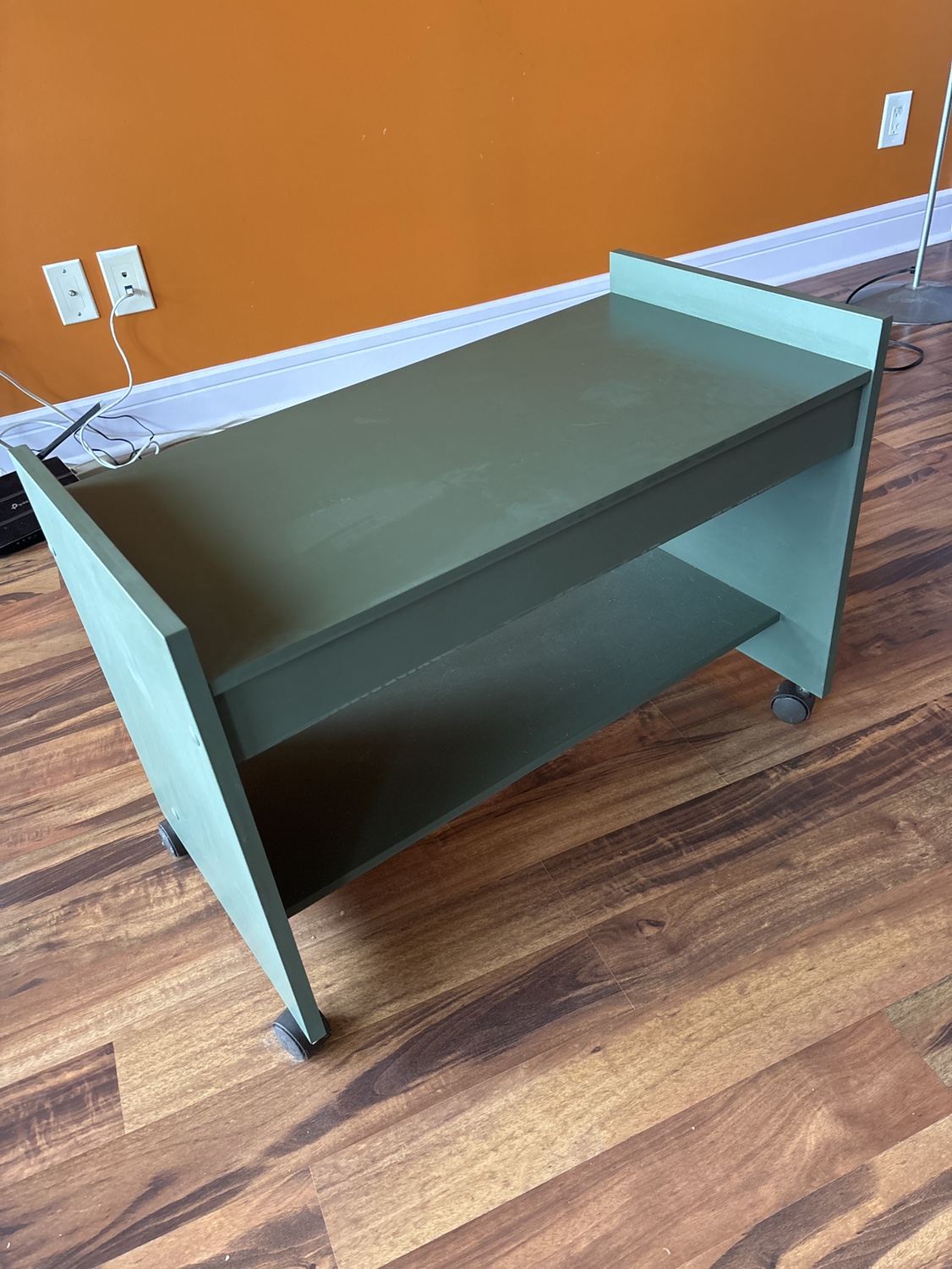 Side Table/ Coffee Table with wheels