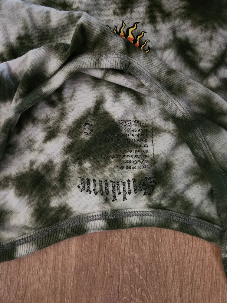 Sublime Tie Dye Crop Top image indicator(2)