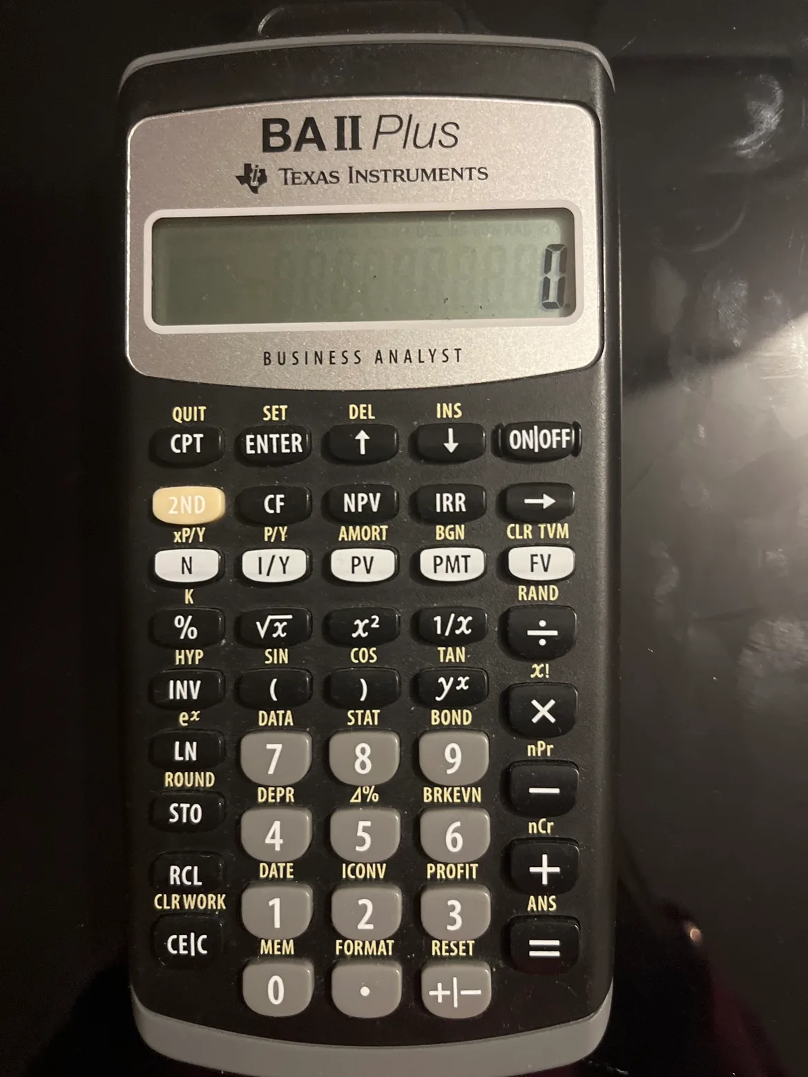 Texas Instruments BA II Plus Financial Calculator thumbnail