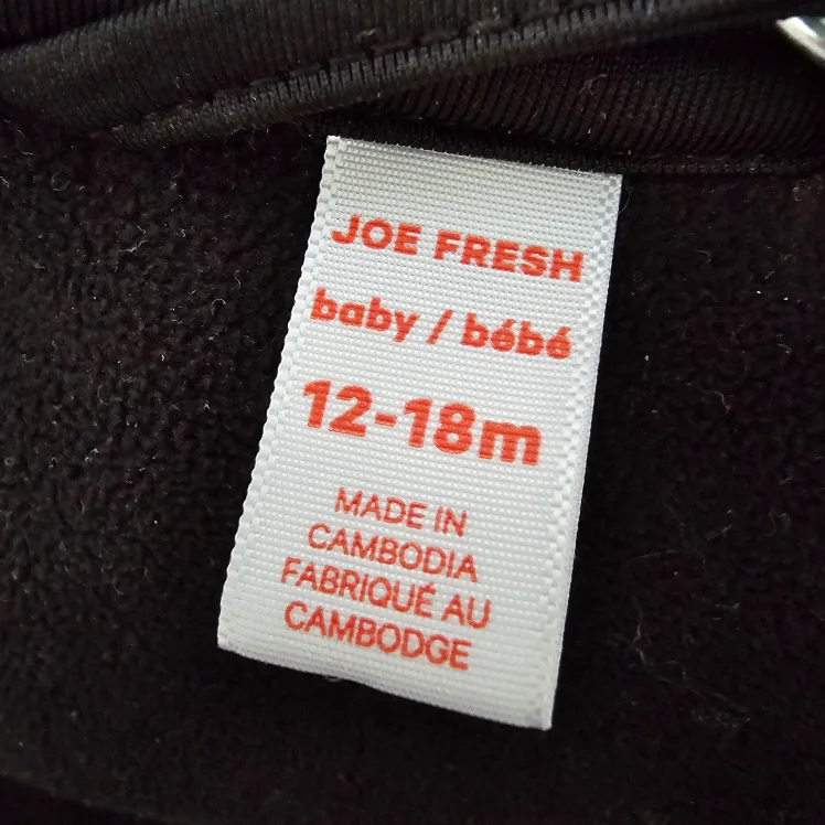 Joe Fresh Red & Black Plaid Hoodie image indicator(4)