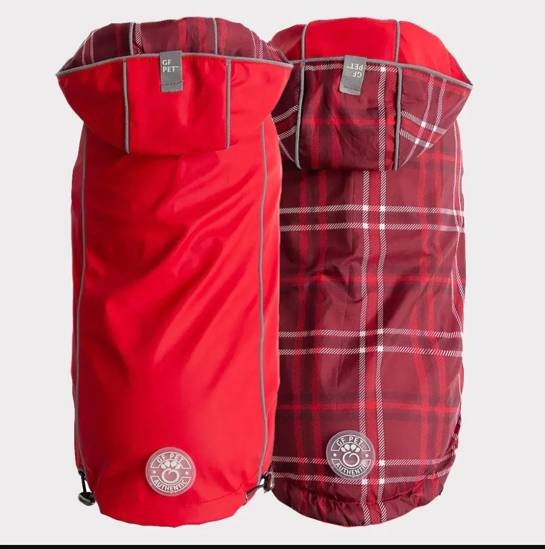 large size dog waterproof raincoat image indicator(2)