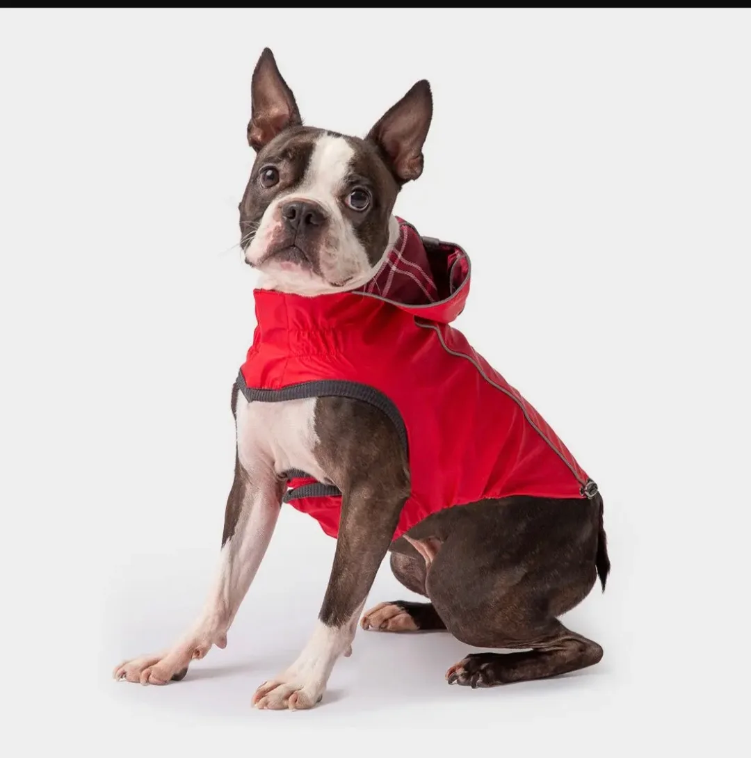 large size dog waterproof raincoat image indicator(5)