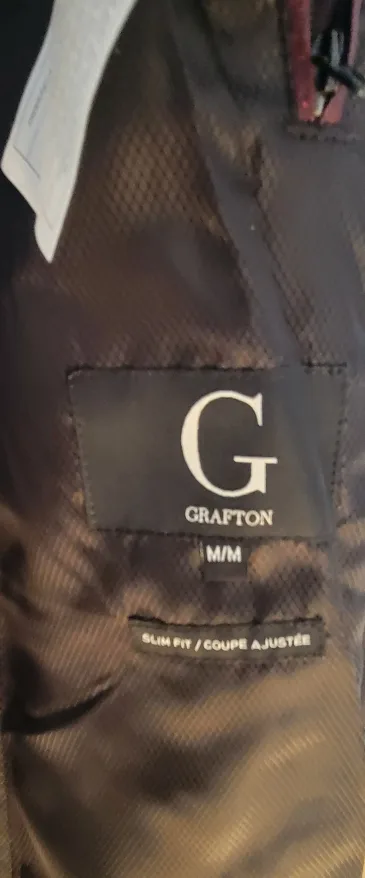 Men's Fall and Winter Raw Black & Grey Plaid Jacket/Coat image indicator(10)