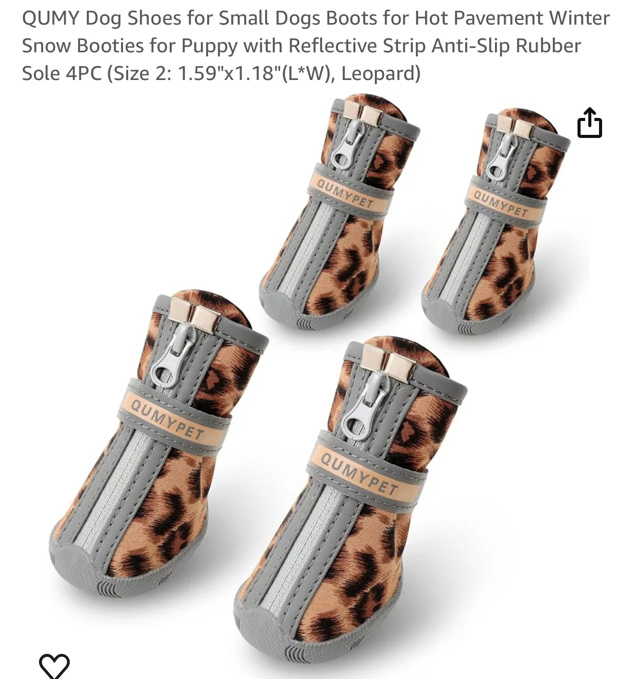 Leopard Dog Hoodie, paw grips and Booties Set image indicator(5)