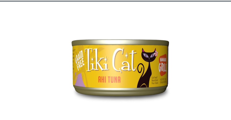 Tiki Cat Ahi Tuna Cat Food, 4 cans