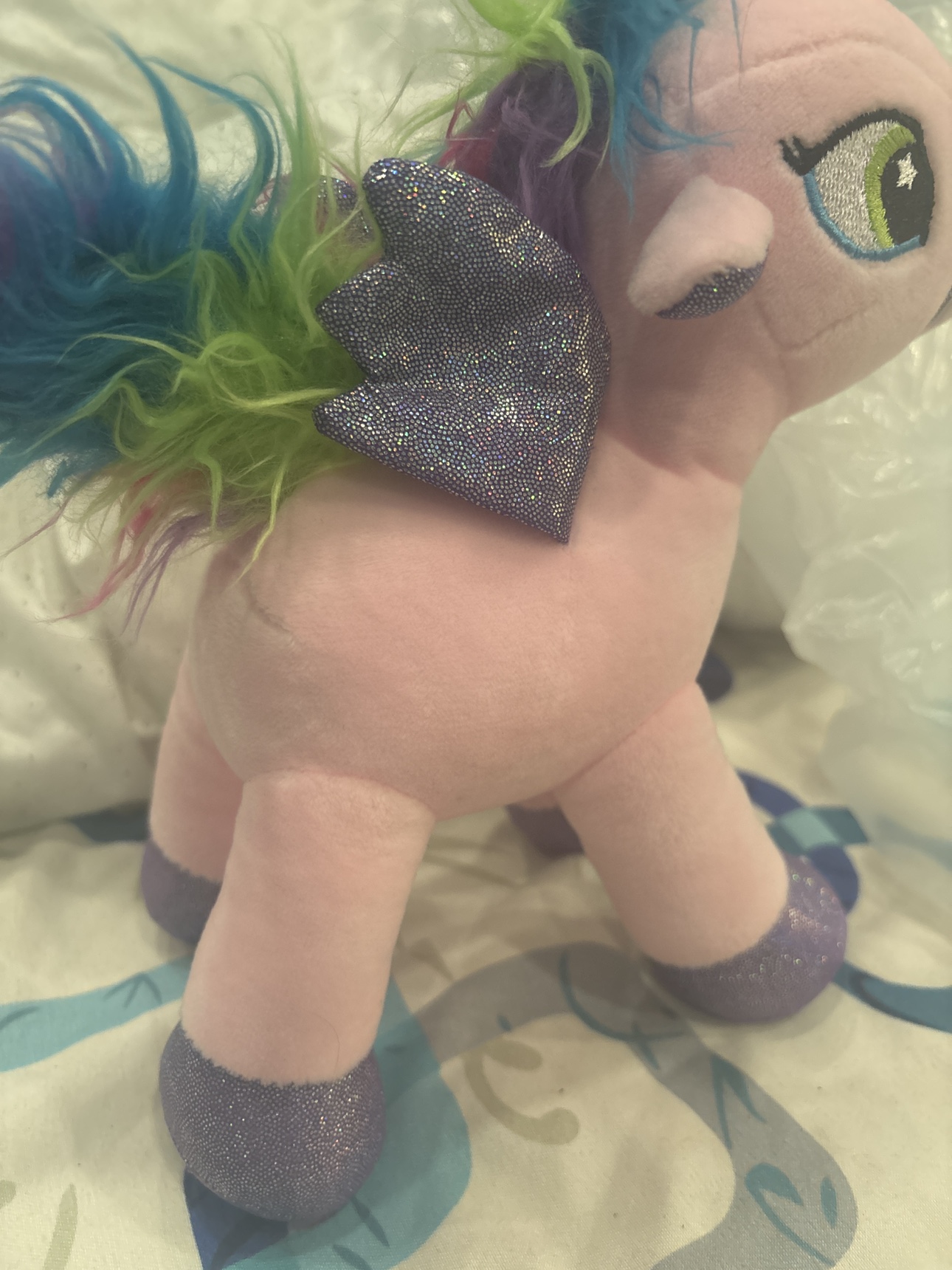 Pink Unicorn Plush Toy