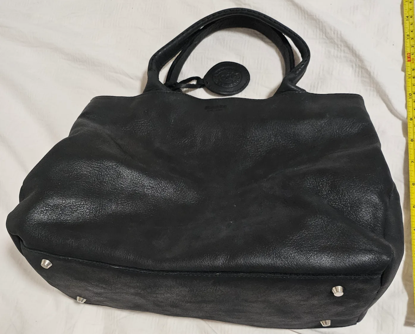 Black Roots  Leather Handbag image indicator(2)