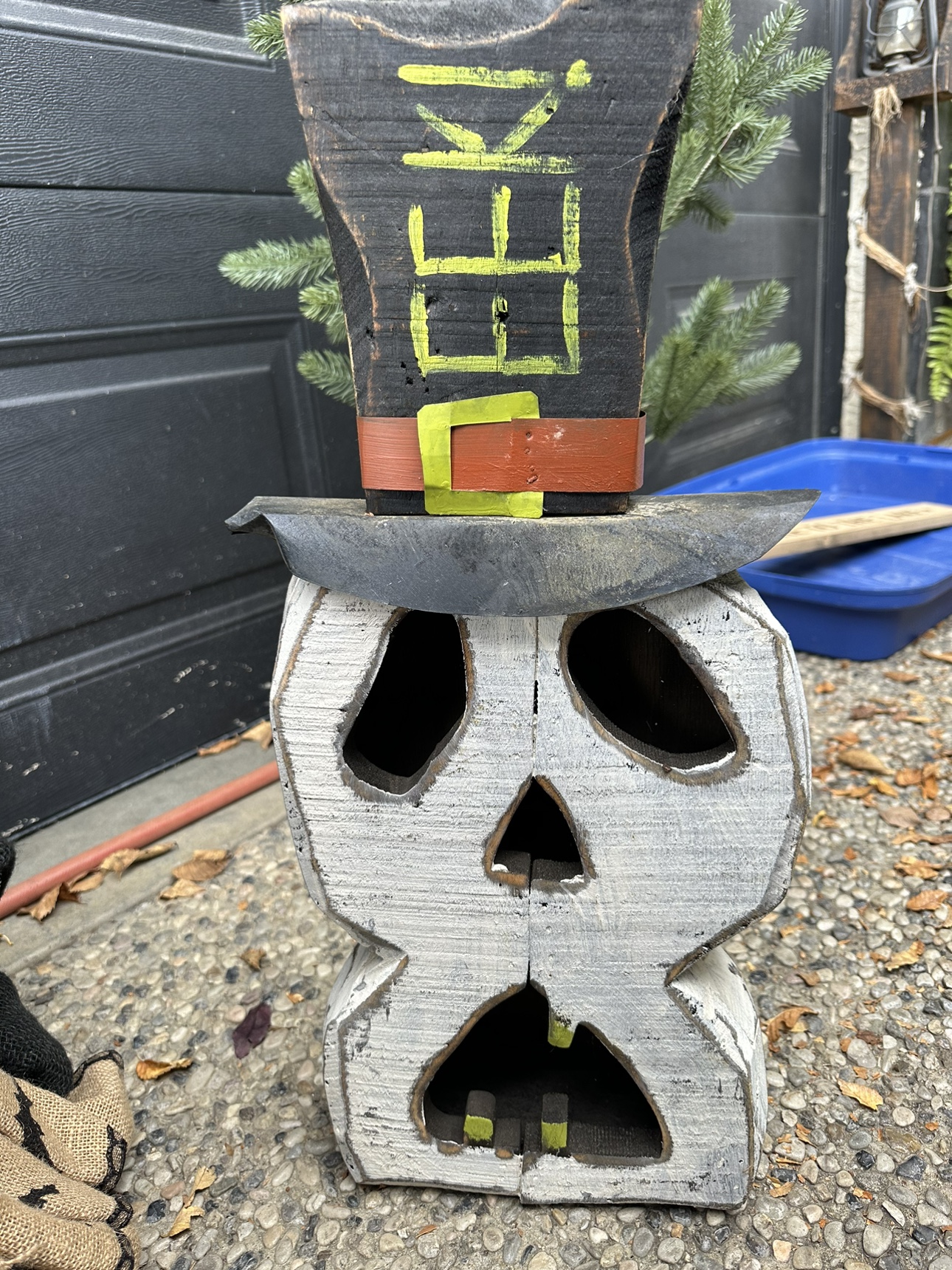Wooden Halloween Decoration