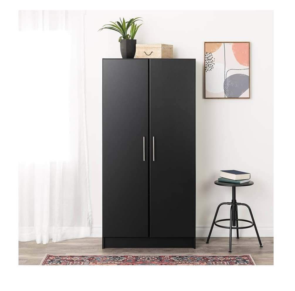 Black Storage Cabinet