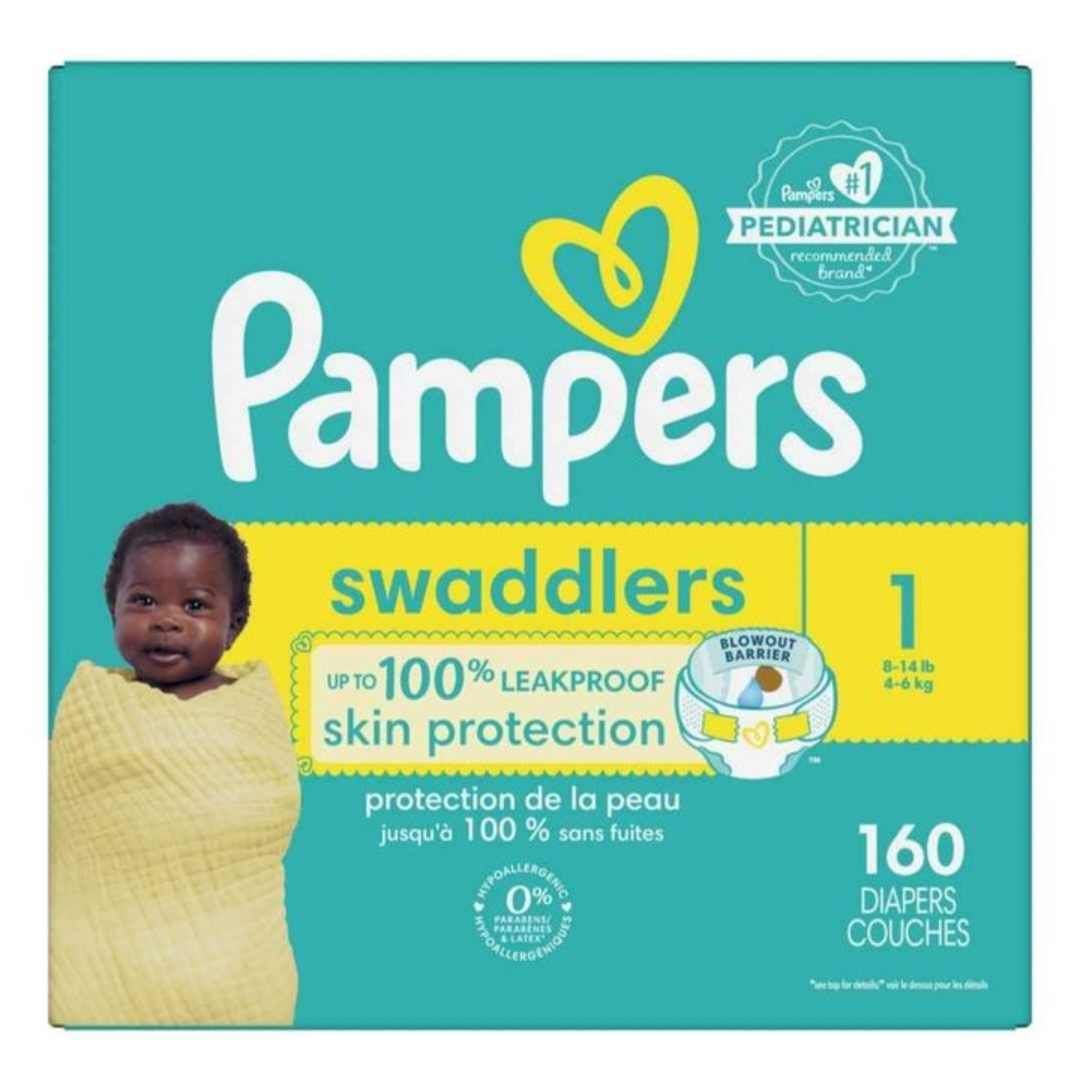 Pampers Swaddlers Size 1 Diapers