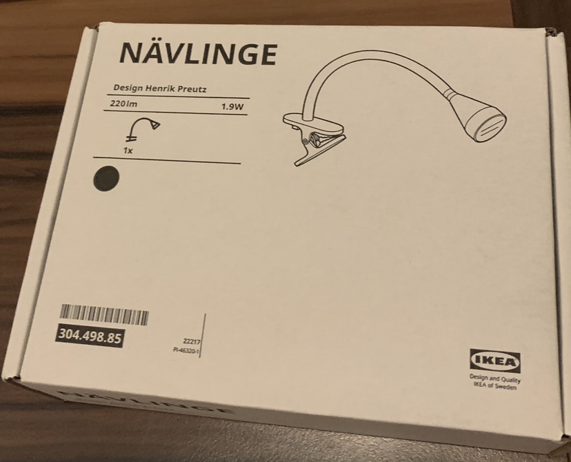 IKEA NÄVLINGE Clip-On Lamp - photo 3