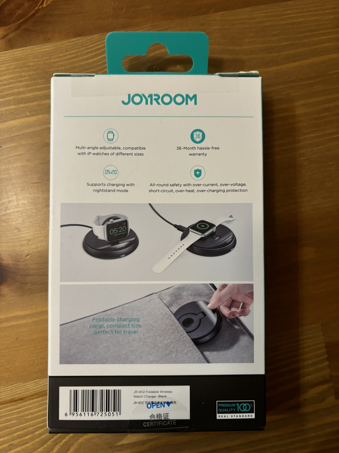 JOYROOM Foldable Wireless Watch Charger - photo 2