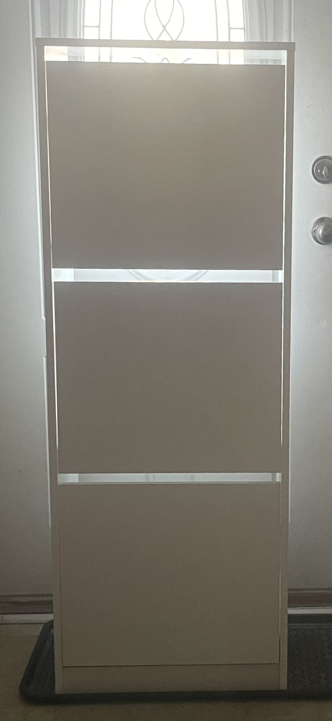 White Shoe Rack