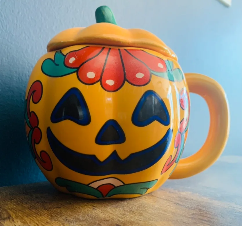 Ceramic Pumpkin Mugs 🎃 image indicator(2)