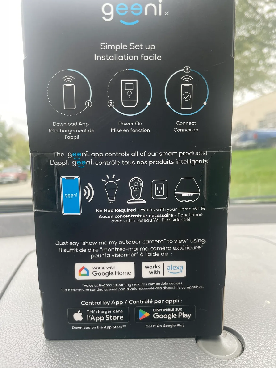 geeni in /out door camera brand new with night vision image indicator(2)