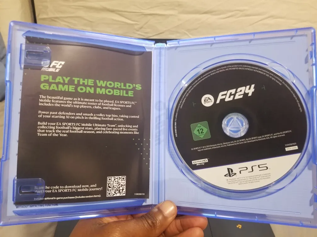 FC24 FOR PLAYSTATION 5 PS5 CONSOLE image indicator(2)