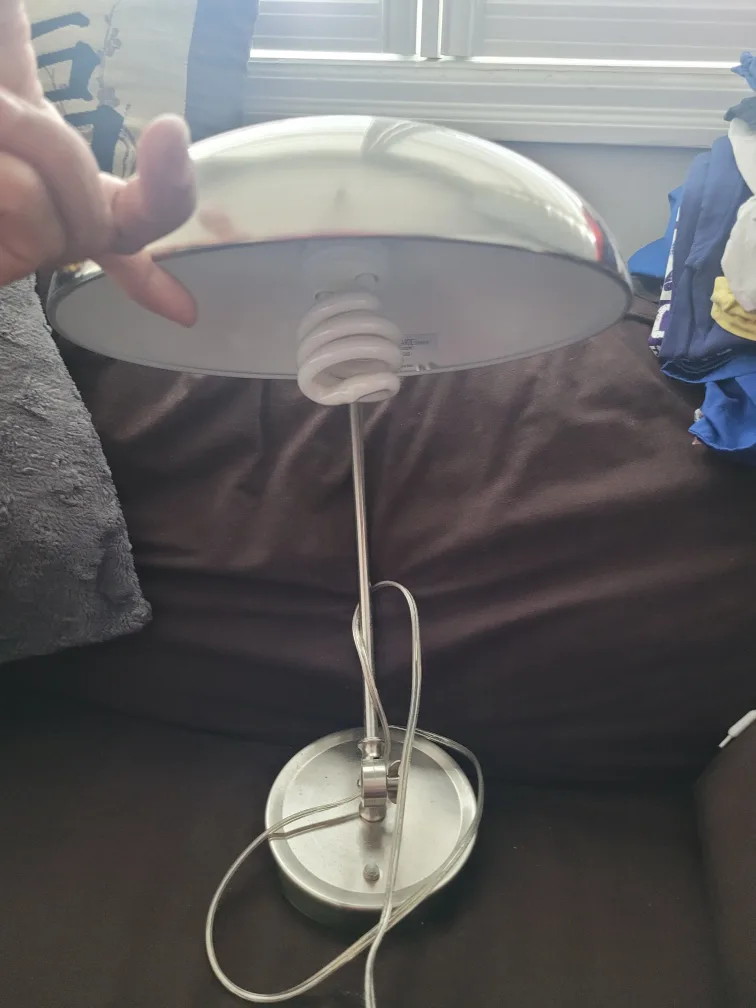 Silver Desk Lamp image indicator(3)