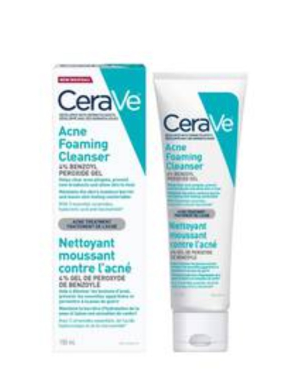CeraVe Acne Foaming Cream Cleanser