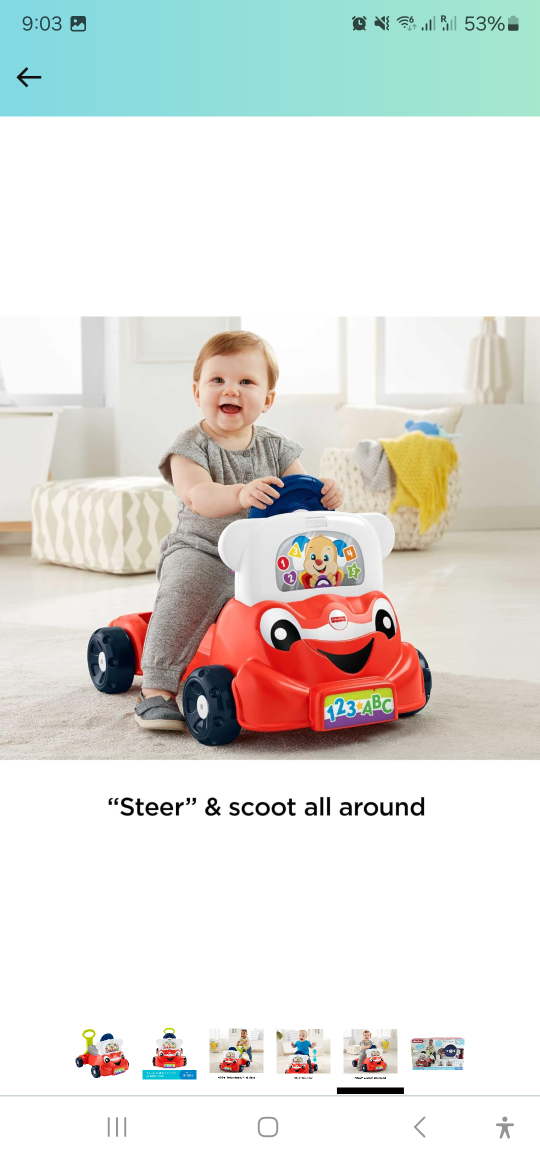 Fisher-Price 3-in-1 Smart Car - Needs to go ASAP