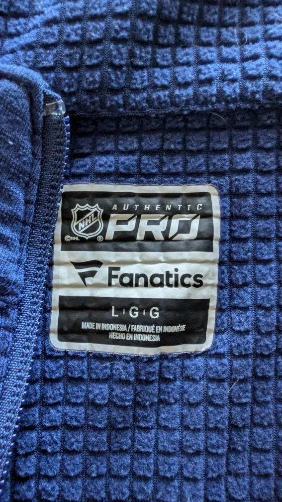 Toronto Maple Leafs Fanatics Authentic Pro used image indicator(2)