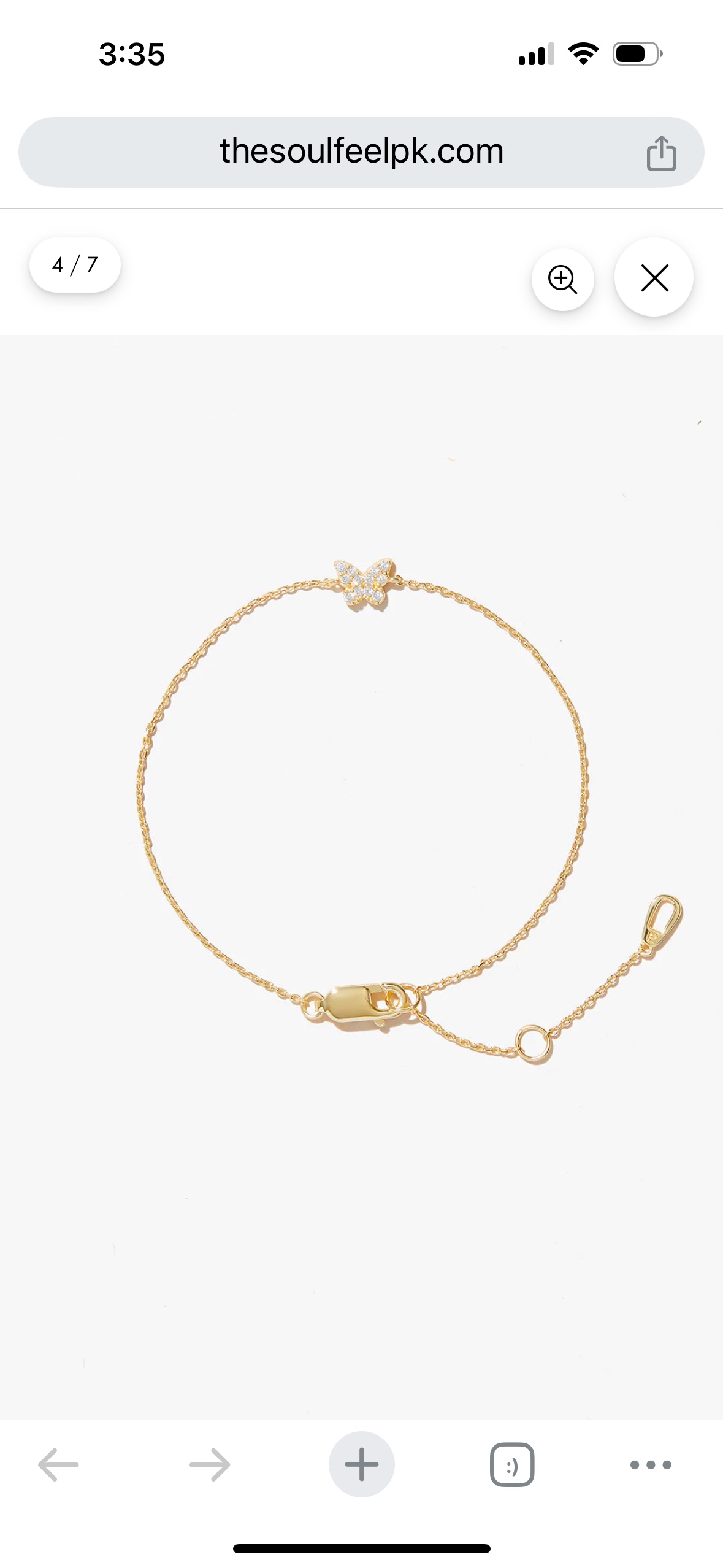 Ana Luisa Butterfly bracelet
